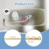 imageHibbent Toilet Handle Replacement Compatible with TOTOTHU004CP Trip Lvr for ST701 CST854 CST884Side Mount Toilet Flush Handle Flush Tank Lever ChromeBrushed Nickel