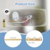 imageHibbent Toilet Handle Replacement Compatible with TOTOTHU004CP Trip Lvr for ST701 CST854 CST884Side Mount Toilet Flush Handle Flush Tank Lever ChromeGold