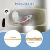 imageHibbent Toilet Handle Replacement Compatible with TOTOTHU004CP Trip Lvr for ST701 CST854 CST884Side Mount Toilet Flush Handle Flush Tank Lever ChromeMatte Black