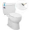 imageHibbent Toilet Handle Replacement Compatible with TOTOTHU004CP Trip Lvr for ST701 CST854 CST884Side Mount Toilet Flush Handle Flush Tank Lever ChromeWhite