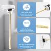 imageHibbent Toilet Handle Replacement Compatible with TOTOTHU004CP Trip Lvr for ST701 CST854 CST884Side Mount Toilet Flush Handle Flush Tank Lever ChromeWhite