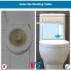imageHibbent Large 3Inch Toilet Flapper Replacement Compatible with Gerber 99788 Water Conserving Toilet Flappers for 3 Inch Flush Valves Stainless Steel Chain High Performance Easy to Install BlueBlue