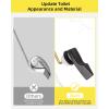 imageHibbent Toilet Handle Replacement Front Mount Tank Flush Lever Handle Compatible with American Standard Toilet Trip Lever with Stainless Steel Flapper Chains WhiteOil Rubbed Bronze