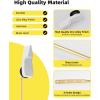 imageHibbent Toilet Handle Replacement Front Mount Tank Flush Lever Handle Compatible with American Standard Toilet Trip Lever with Stainless Steel Flapper Chains WhiteWhite