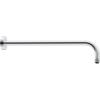 imageHibbent 16 Inch All Metal Shower Extension Arm  Extra Long With Flange Stainless Steel Rainfall Water Outlet Wall Mounted Head Extender ChromeChrome