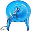 imageHibbent Large 3Inch Toilet Flapper Replacement Compatible with Gerber 99788 Water Conserving Toilet Flappers for 3 Inch Flush Valves Stainless Steel Chain High Performance Easy to Install BlueBlue