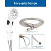 imageHibbent RV Shower Head Handheld Shower Head Water Saving RV Shower Head with 59 Shower Hose Trickle Switch Guide Ring and Shower Holder for Camper Van Travel Trailer Motorhome and Boat WhiteWhite