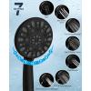 imageHibbent Selfcleaning Shower Head 10 High Pressure Rainfall Shower Head Showerhead ComboHandheld Shower Head 16 Adjustable Arc Shower Extension Arm 71 Hose Shower Head Holder ChromeOil Rubbed Bronze