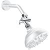 imageHibbent All Metal Shower head Elbow Adapter 360  Adjustable Swivel Brass Showerhead Adapter for Fixed and Rain Showerhead Stainless Steel Wall Mounted Shower Connector ChromeChrome