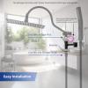 imageHibbent All Metal Shower Head Holder Solid Brass Shower Arm Holder for Handheld Shower Head Shower Wander Holder Adjustable Shower Head Bracket Shower Spray Holder Shower Arm Mount ChromeOil Rubbed Bronze
