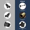 imageHibbent All Metal Shower Head Holder Solid Brass Shower Arm Holder for Handheld Shower Head Shower Wander Holder Adjustable Shower Head Bracket Shower Spray Holder Shower Arm Mount ChromeOil Rubbed Bronze