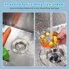 imageHibbent All Metal Stainless Steel 3 in 1 Kitchen Sink Drain Strainer Upgraded AntiRust Sink Stop Combo AntiClogging Stainless Steel Basket Strainer with Metal Handle for US Standard 312quot DrainStainless Steel With 3 Strainers
