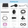 imageHibbent Metal 10 Filtered Rainfall Shower Head Combo High Pressure Easy Reach Shower Head System Handheld Showerhead Adjustable Holder 18 Extension Arm Shower Filter 7spray Brushed NickelMatte Black