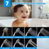 imageHibbent Metal 10 Filtered Rainfall Shower Head Combo High Pressure Easy Reach Shower Head System Handheld Showerhead Adjustable Holder 18 Extension Arm Shower Filter 7spray Brushed NickelBrushed Nickel