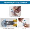 imageHibbent 6 Pieces Drain Stopper Rubber Kitchen Sink Drain Sink Stopper Drain Plug with Pull Ring for Kitchen Bathtub Bathroom and Laundry Sink in 6 Different Sizes WhiteGray