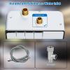imageHibbent Bidet Attachment for Toilet NonElectric Dual Nozzle for Frontal ampamp Rear Wash Adjustable Water Pressure Control Fresh Water Bidet Toilet Seat Self Cleaning Water Sprayer WhiteMatte Black