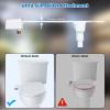 imageHibbent Bidet Attachment for Toilet NonElectric Dual Nozzle for Frontal ampamp Rear Wash Adjustable Water Pressure Control Fresh Water Bidet Toilet Seat Self Cleaning Water Sprayer WhiteRose Gold