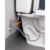 imageHibbent Bidet T Adapter Metal T Valve for Bidet38 x 38 x 38 3 Way Tee Connector Bidet Attachment for Toilet