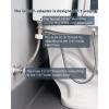 imageHibbent Bidet T Adapter Metal T Valve for Bidet78 x 78 x 38 or 1516quot x 1516quot x 916quot 3 Way Tee Connector Bidet Attachment for Toilet