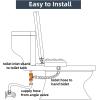 imageHibbent Bidet T Adapter Metal T Valve for Bidet78 x 78 x 38 or 1516quot x 1516quot x 916quot 3 Way Tee Connector Bidet Attachment for Toilet