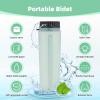 imageHibbent Portable Bidet for Travel High Pressure Handheld Electric Bidet Sprayer Rechargeable Travel Bidet for Women ampamp Men Personal Hygiene Cleaning Soothing Postpartum Care BlueGreen
