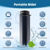imageHibbent Portable Bidet for Travel High Pressure Handheld Electric Bidet Sprayer Rechargeable Travel Bidet for Women ampamp Men Personal Hygiene Cleaning Soothing Postpartum Care BlueBlack