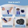 imageHibbent Portable Bidet for Travel High Pressure Handheld Electric Bidet Sprayer Rechargeable Travel Bidet for Women ampamp Men Personal Hygiene Cleaning Soothing Postpartum Care BlueBlue