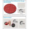 imageHibbent Vacuum Suction Cup Shower Head Holder Removable Shower Head Bracket Height Adjustable Shower wand Holder ampamp Wall Mount ABS Plastic Suction Holder for Handheld Shower Head Chrome FinishChrome