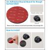 imageHibbent Vacuum Suction Cup Shower Head Holder Removable Shower Head Bracket Height Adjustable Shower wand Holder ampamp Wall Mount ABS Plastic Suction Holder for Handheld Shower Head Chrome FinishMatte Black Finish