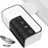imageHibbent Bidet Attachment for Toilet NonElectric Dual Nozzle for Frontal ampamp Rear Wash Adjustable Water Pressure Control Fresh Water Bidet Toilet Seat Self Cleaning Water Sprayer WhiteDark Black