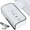 imageHibbent Bidet Attachment for Toilet NonElectric Dual Nozzle for Frontal ampamp Rear Wash Adjustable Water Pressure Control Fresh Water Bidet Toilet Seat Self Cleaning Water Sprayer WhiteMatte Black