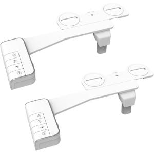 imageHibbent Bidet Attachment for Toilet NonElectric Dual Nozzle for Frontal ampamp Rear Wash Adjustable Water Pressure Control Fresh Water Bidet Toilet Seat Self Cleaning Water Sprayer WhiteSilver