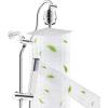 imageHibbent All Metal High Pressure 10 Rainfall Shower Head Showerhead Combo with 4mode Handheld Spray 12 Adjustable Extension Arm Extension Bar Easy Reach Holder 71 Hose ChromeChrome