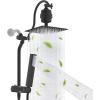imageHibbent All Metal High Pressure 10 Rainfall Shower Head Showerhead Combo with 4mode Handheld Spray 12 Adjustable Extension Arm Extension Bar Easy Reach Holder 71 Hose ChromeOil Rubbed Bronze