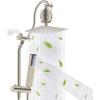 imageHibbent All Metal High Pressure 10 Rainfall Shower Head Showerhead Combo with 4mode Handheld Spray 12 Adjustable Extension Arm Extension Bar Easy Reach Holder 71 Hose ChromeBrushed Nickel