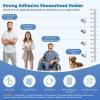 imageHibbent All Metal Dog Sprayer Attachment Set Stainless Steel Pet Shower Sprayer for Dog Washing and Bathing 4 Sprays Handheld Showerhead with Pause Mode Brass Shower Arm Diverter Valve 119quot HoseChrome