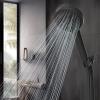 imageHibbent High Pressure 10mode Shower Head Handheld Showerhead with Adjustable Brass Joint Shower Holder 71quot Stainless Steel Hose Anticlog Nozzles Builtin Power Wash to Clean Tub ampamp Pets ChromeOil Rubbed Bronze