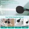 imageHibbent High Pressure 10mode Shower Head Handheld Showerhead with Adjustable Brass Joint Shower Holder 71quot Stainless Steel Hose Anticlog Nozzles Builtin Power Wash to Clean Tub ampamp Pets ChromeOil Rubbed Bronze