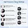 imageHibbent Upgraded 13 Shower Head Combo High Pressure 5spray Rainfall Showerhead Stainless Steel 4 Modes Handheld Spray All Metal 4way Diverter Valve Extension Arm 71 Hose and Holder ChromeChrome