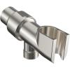 imageHibbent Universal All Metal Handheld Shower Head Holder Adjustable Solid Brass Shower Wand Holder 2 Size Shower Bracket Holes for Bathroom Fits All Handheld Showerhead Hoses ampamp Shower Arm ChromeBrushed Nickel